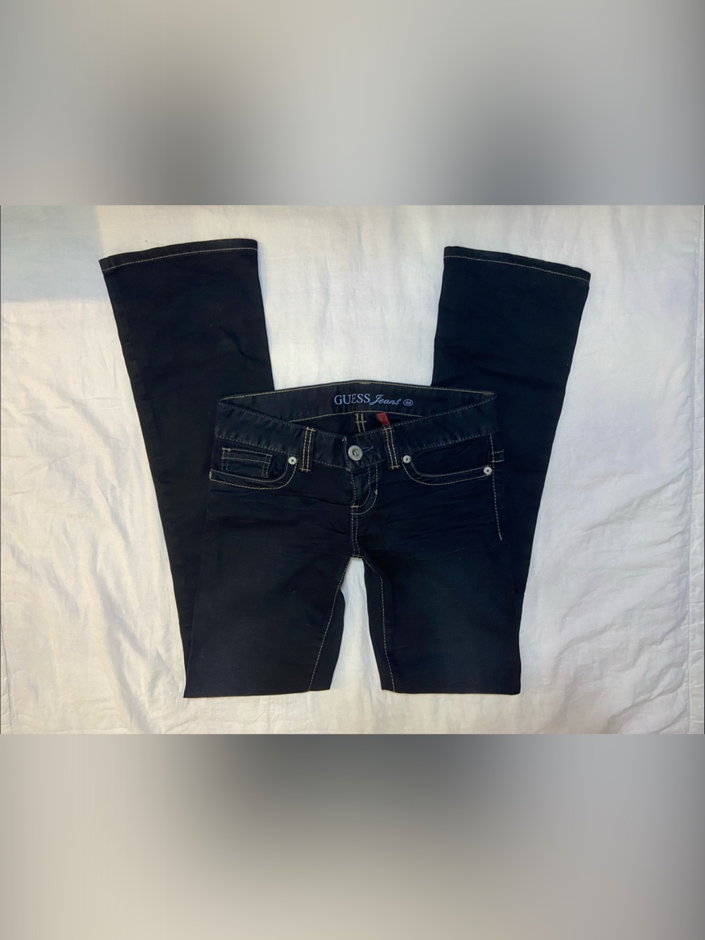 Y2K Guess Bootcut Black Jeans
